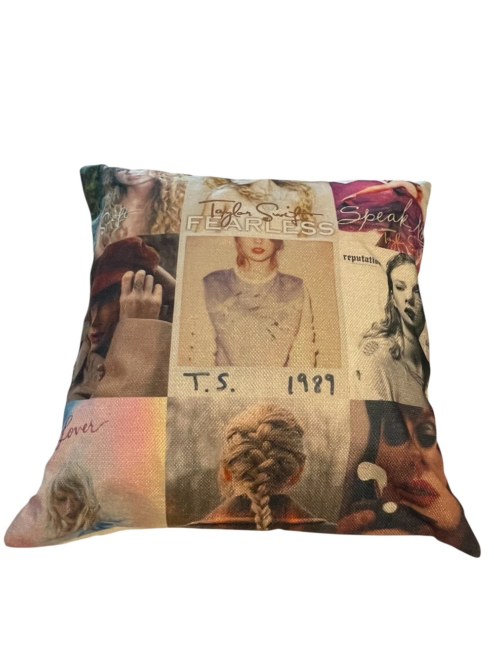 Taylor swift throw pillow